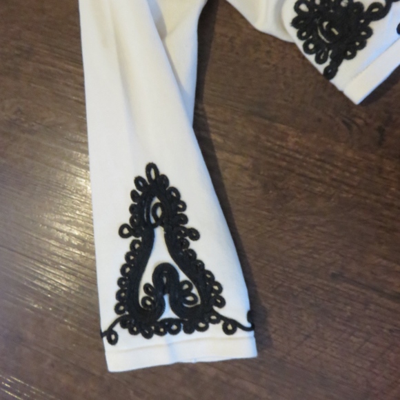 SOLD White House Black Market Embroidered Bolero - Picture 2 of 3